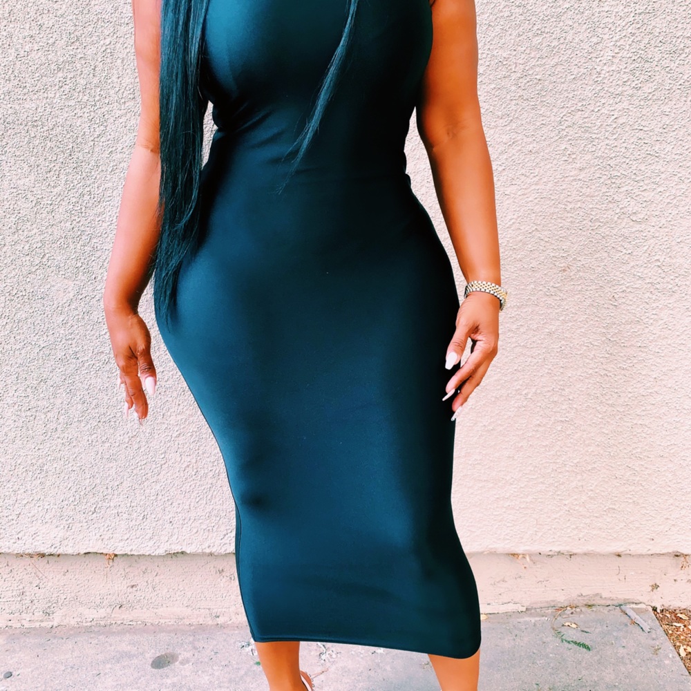 Small Black Midi Dress